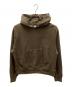 blurhms ROOTSTOCK（ブラームスルーツストック）の古着「Soft&Hard Sweat Crew Hoodie P/O」｜ブラウン