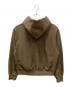 blurhms ROOTSTOCK (ブラームスルーツストック) Soft&Hard Sweat Crew Hoodie P/O ブラウン：11000円