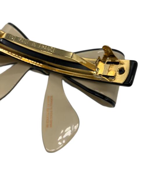 ALEXANDRE de Paris（アレクサンドルドゥパリ）ALEXANDRE DE PARIS (アレクサンドルドゥパリ) LISERAI バレッタ ベージュの古着・服飾アイテム