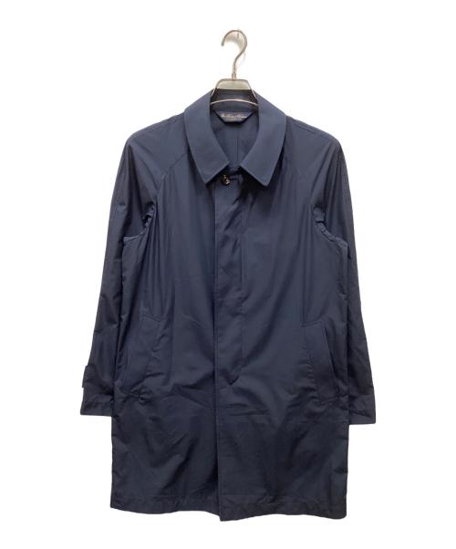 BROOKS BROTHERS（ブルックスブラザーズ）BROOKS BROTHERS (ブルックスブラザーズ) ライトウェイトポリエステル パッカブル バルカラーコート ネイビー サイズ:XSの古着・服飾アイテム