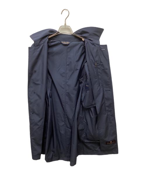 BROOKS BROTHERS（ブルックスブラザーズ）BROOKS BROTHERS (ブルックスブラザーズ) ライトウェイトポリエステル パッカブル バルカラーコート ネイビー サイズ:XSの古着・服飾アイテム