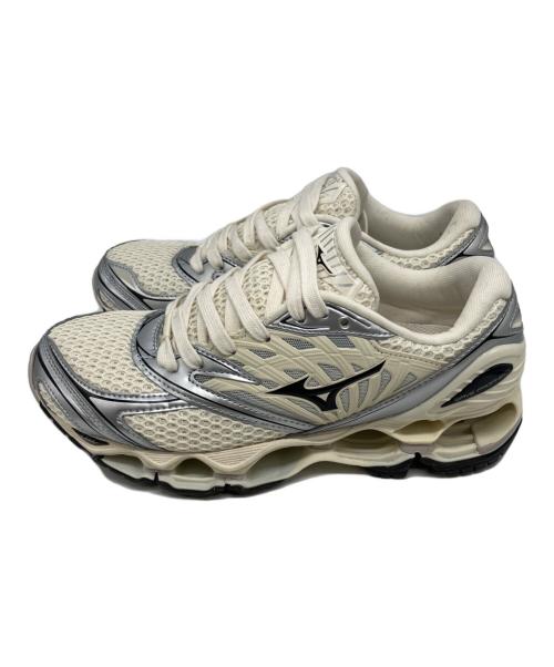 MIZUNO（ミズノ）MIZUNO (ミズノ) Wave Prophecy LS(ウェーブプロフェシー) アイボリー サイズ:US6.5の古着・服飾アイテム