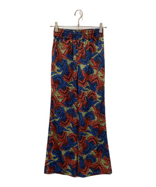 JOURNAL STANDARD relume（ジャーナルスタンダード レリューム）JOURNAL STANDARD relume (ジャーナルスタンダード レリューム) アフリカンプリントパンツ レッド サイズ:freeの古着・服飾アイテム