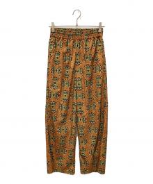 JOURNAL STANDARD relume（ジャーナルスタンダード レリューム）の古着「アフリカンプリントパンツ」｜オレンジ