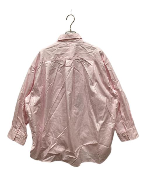SLOBE IENA（スローブ イエナ）SLOBE IENA (スローブ イエナ) ファインOXオーバーロングシャツ ライトピンク サイズ:表面無しの古着・服飾アイテム
