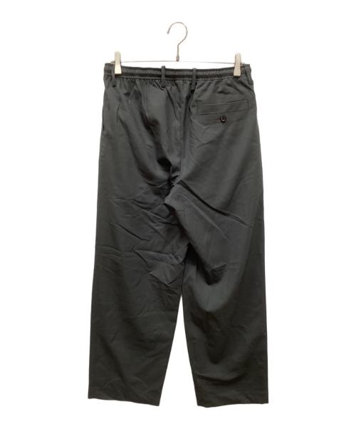 MARKAWARE（マーカウェア）MARKAWARE (マーカウェア) ダブルプリーテッドイージートラウザーズ モスグリーン サイズ:1の古着・服飾アイテム