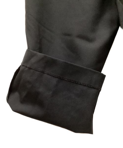 ATON（エイトン）ATON (エイトン) WOOL TROPICAL LOOSE FIT PANTS / ウールトロピカルルーズフィットパンツ ブラック サイズ:2の古着・服飾アイテム