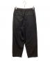 ATON (エイトン) WOOL TROPICAL LOOSE FIT PANTS / ウールトロピカルルーズフィットパンツ ブラック サイズ:2：26000円