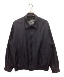 COMOLI（コモリ）の古着「ウールシルク スイングトップ」｜ネイビー