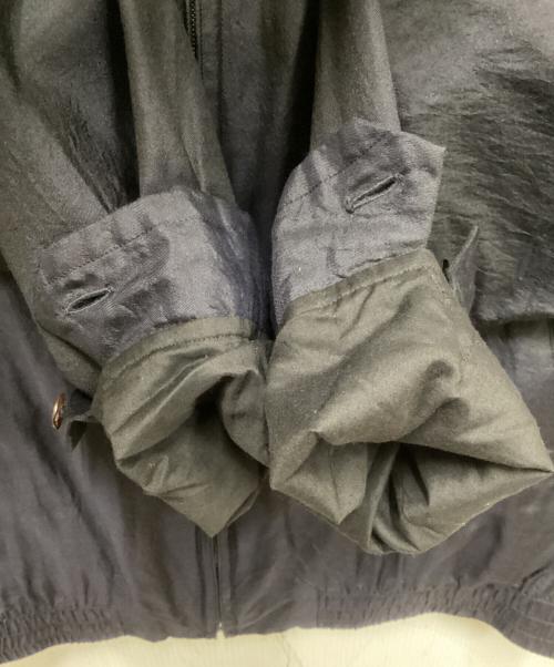 COMOLI（コモリ）COMOLI (コモリ) ウールシルク スイングトップ ネイビー サイズ:3 未使用品の古着・服飾アイテム