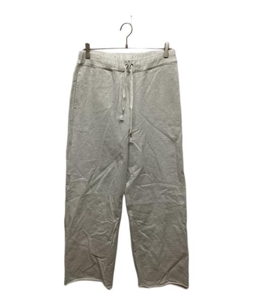 H BEAUTY&YOUTH（エイチ ビューティー&ユース）H BEAUTY&YOUTH (エイチ ビューティー&ユース) セミワイドスウェットパンツ グレー サイズ:Lの古着・服飾アイテム