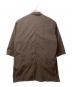 ATON (エイトン) AIR VENTILE BALMACAAN COAT/ ライナー付ナイロンバルマカーンコート ブラウン サイズ:０４：25000円