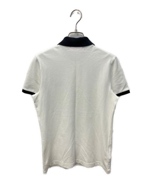 FRED PERRY（フレッドペリー）FRED PERRY (フレッドペリー) mint designs (ミント デザインズ) 2トーンポロシャツ ホワイト サイズ:EUR36の古着・服飾アイテム