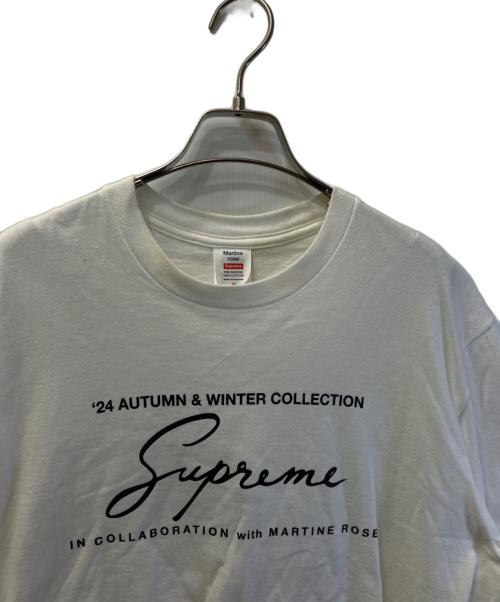 Martin Rose（マーティンローズ）martin rose (マーティンローズ) Supreme (シュプリーム) プリントTシャツ ホワイト サイズ:Mの古着・服飾アイテム