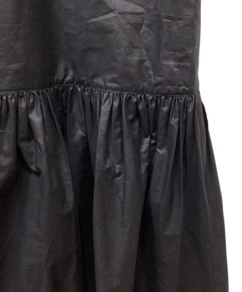 MACPHEE（マカフィー）MACPHEE (マカフィー) クリスピータフタ ティアードキャミソールワンピース ネイビー サイズ:36の古着・服飾アイテム