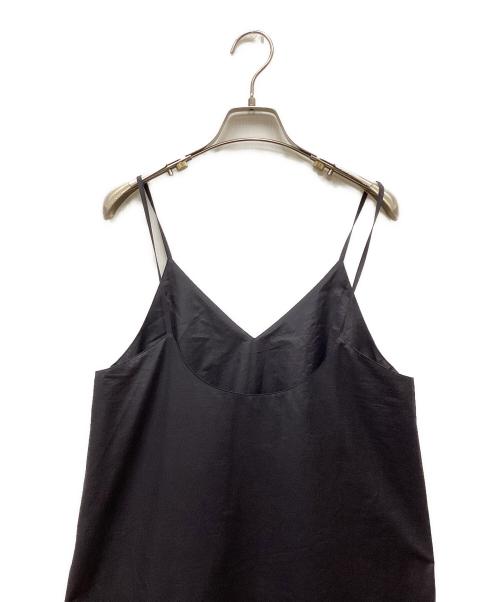 MACPHEE（マカフィー）MACPHEE (マカフィー) クリスピータフタ ティアードキャミソールワンピース ネイビー サイズ:36の古着・服飾アイテム