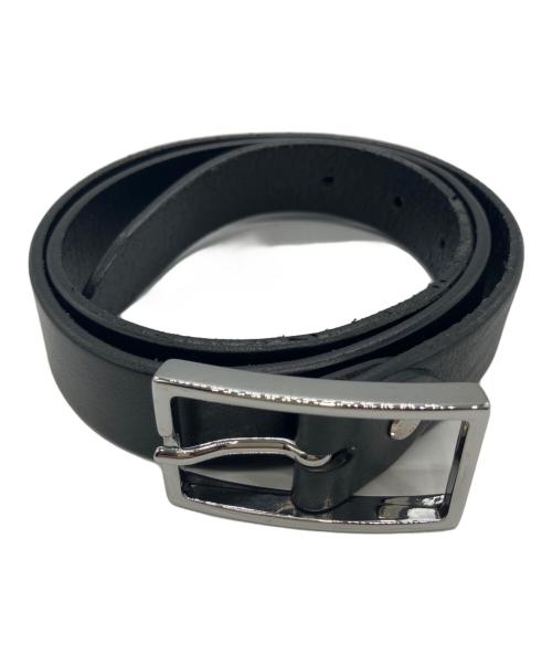 AULENTTI（オウレンティ）AULENTTI (オウレンティ) レザーベルト ブラックの古着・服飾アイテム
