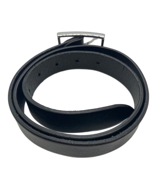 AULENTTI（オウレンティ）AULENTTI (オウレンティ) レザーベルト ブラックの古着・服飾アイテム