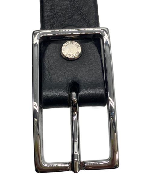 AULENTTI（オウレンティ）AULENTTI (オウレンティ) レザーベルト ブラックの古着・服飾アイテム