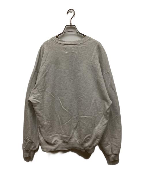 RUSSELL ATHLETIC（ラッセルアスレチック）RUSSELL ATHLETIC (ラッセルアスレチック) Vガゼットクルーネックスウェット ライトグレー サイズ:XLの古着・服飾アイテム