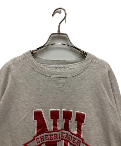 RUSSELL ATHLETIC（ラッセルアスレチック）RUSSELL ATHLETIC (ラッセルアスレチック) Vガゼットクルーネックスウェット ライトグレー サイズ:XLの古着・服飾アイテム