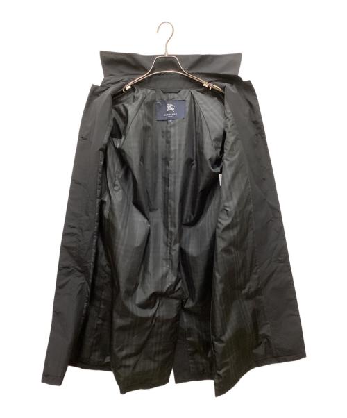 BURBERRY LONDON（バーバリーロンドン）BURBERRY LONDON (バーバリーロンドン) 裏ダークチェック比翼コート ブラック サイズ:40の古着・服飾アイテム