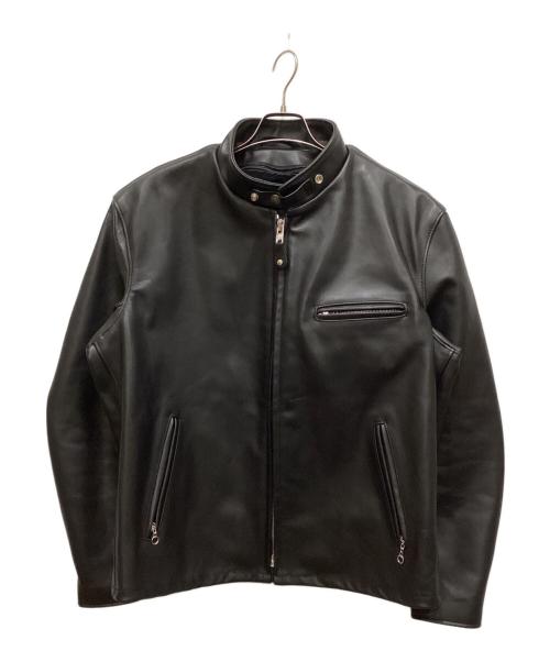 Schott（ショット）Schott (ショット) 641レザージャケット ブラック サイズ:48の古着・服飾アイテム
