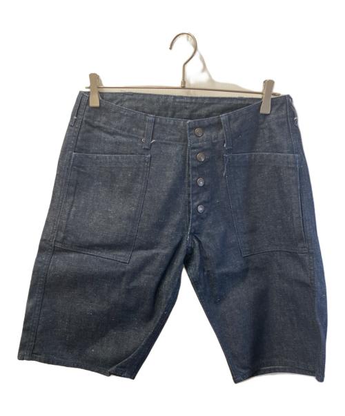 graphzero（グラフゼロ）graphzero (グラフゼロ) デニムハーフパンツ インディゴ サイズ:Mの古着・服飾アイテム