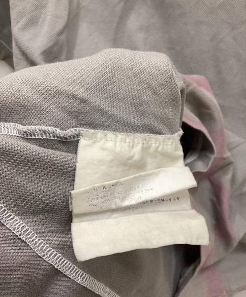 COMME des GARCONS HOMME（コムデギャルソン オム）COMME des GARCONS HOMME (コムデギャルソン オム) 鹿の子ドットTシャツ グレー サイズ:採寸参照の古着・服飾アイテム
