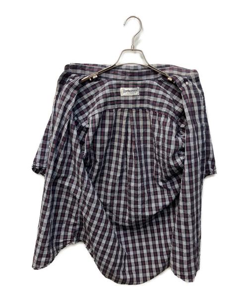 Burberry's（バーバリーズ）Burberry's (バーバリーズ) チェックBDシャツ ネイビー サイズ:Mの古着・服飾アイテム