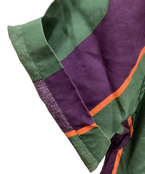 stussy（ステューシー）stussy (ステューシー) オープンカラーシャツ グリーン サイズ:Mの古着・服飾アイテム