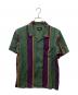stussy（ステューシー）の古着「オープンカラーシャツ」｜グリーン