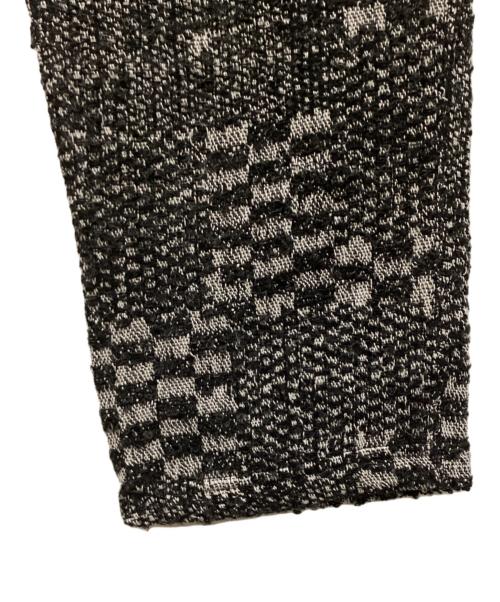 Engineered Garments（エンジニアド ガーメンツ）Engineered Garments (エンジニアド ガーメンツ) Knit Leisure Pant /パターンジャガードニットパンツ グレー サイズ:1の古着・服飾アイテム
