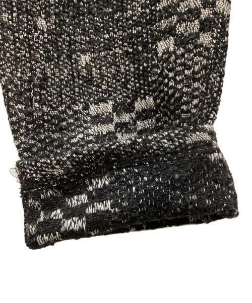 Engineered Garments（エンジニアド ガーメンツ）Engineered Garments (エンジニアド ガーメンツ) Knit Leisure Pant /パターンジャガードニットパンツ グレー サイズ:1の古着・服飾アイテム