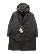 Engineered Garmentsエンジニアド ガーメンツ）の古着「Chester Coat / フーディレイヤードチェスターコート」｜グレー