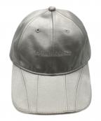 NO MAINTENANCEノーメンテナンス）の古着「MEMBRANE LOW PROFILE HAT（ロープロファイルハット）」｜シルバー