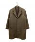 STEVEN ALAN（スティーブンアラン）の古着「100S MELTON CHESTER COAT / チェスターコート」｜カーキ