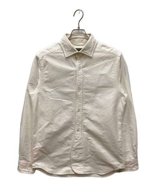 NIGEL CABOURN（ナイジェルケーボン）NIGEL CABOURN (ナイジェルケーボン) ブリティッシュオフィサーズシャツ アイボリー サイズ:48の古着・服飾アイテム