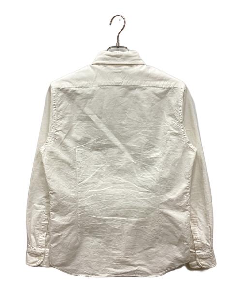 NIGEL CABOURN（ナイジェルケーボン）NIGEL CABOURN (ナイジェルケーボン) ブリティッシュオフィサーズシャツ アイボリー サイズ:48の古着・服飾アイテム