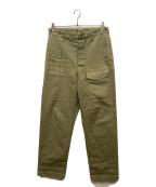 NIGEL CABOURN LYBROナイジェルケーボン ライブロ）の古着「ミリタリーパンツ」｜カーキ
