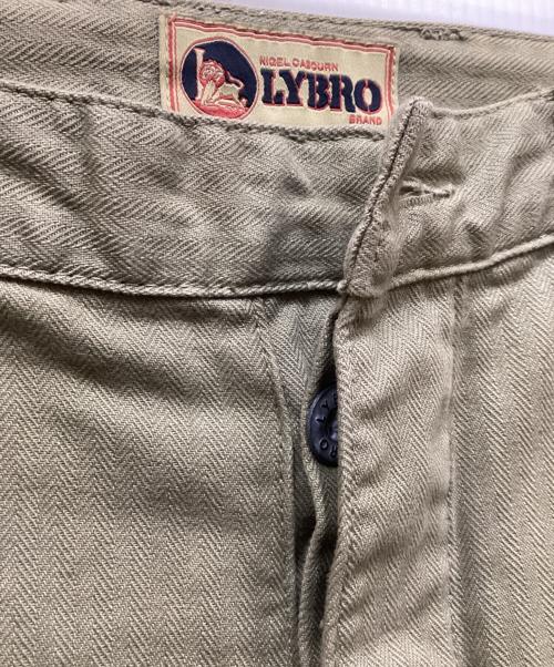 NIGEL CABOURN LYBRO（ナイジェルケーボン ライブロ）NIGEL CABOURN LYBRO (ナイジェルケーボン ライブロ) ミリタリーパンツ カーキ サイズ:76cm(W30)の古着・服飾アイテム