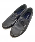 Timberlandティンバーランド）の古着「デッキシューズ」｜ネイビー