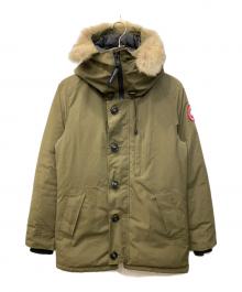 CANADA GOOSE（カナダグース）の古着「CHATEAU PARKA /シャトーパーカーダウンジャケット」｜カーキ