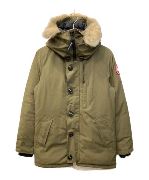 CANADA GOOSE（カナダグース）CANADA GOOSE (カナダグース) CHATEAU PARKA /シャトーパーカーダウンジャケット カーキ サイズ:Mの古着・服飾アイテム
