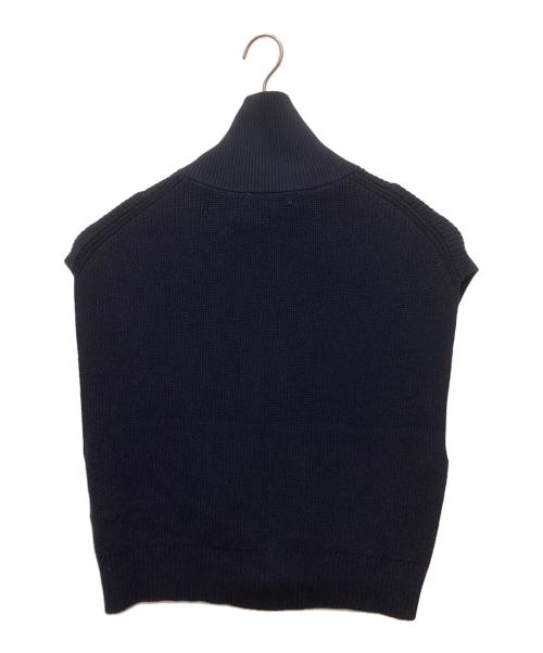 JOURNAL STANDARD relume（ジャーナルスタンダード レリューム）JOURNAL STANDARD relume (ジャーナルスタンダード レリューム) ハイネックジップベスト ネイビー サイズ:FREEの古着・服飾アイテム