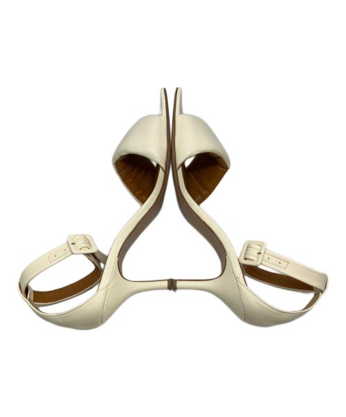 Pippichic（ピッピシック）Pippichic (ピッピシック) スクエアトゥーサンダル アイボリー サイズ:SIZE37の古着・服飾アイテム