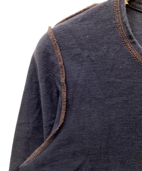 tricot COMME des GARCONS（トリココムデギャルソン）tricot COMME des GARCONS (トリココムデギャルソン) インサイドアウトカットソー ネイビー サイズ:表記無しの古着・服飾アイテム