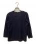 tricot COMME des GARCONS（トリココムデギャルソン）の古着「インサイドアウトカットソー」｜ネイビー