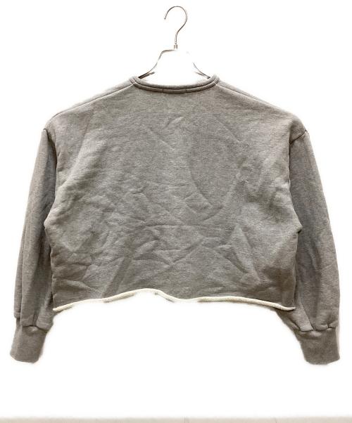 Whim Gazette（ウィムガゼット）Whim Gazette (ウィムガゼット) スウェットVネックプルオーバー グレー サイズ:FREEの古着・服飾アイテム