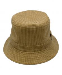 BURBERRY LONDON（バーバリーロンドン）の古着「裏ノヴァチェックコーデュロイバケットハット」｜ベージュ